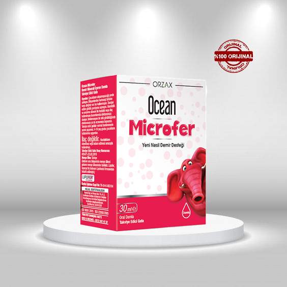 Ocean Microfer 30ML Yeni Nesil Demir Desteği