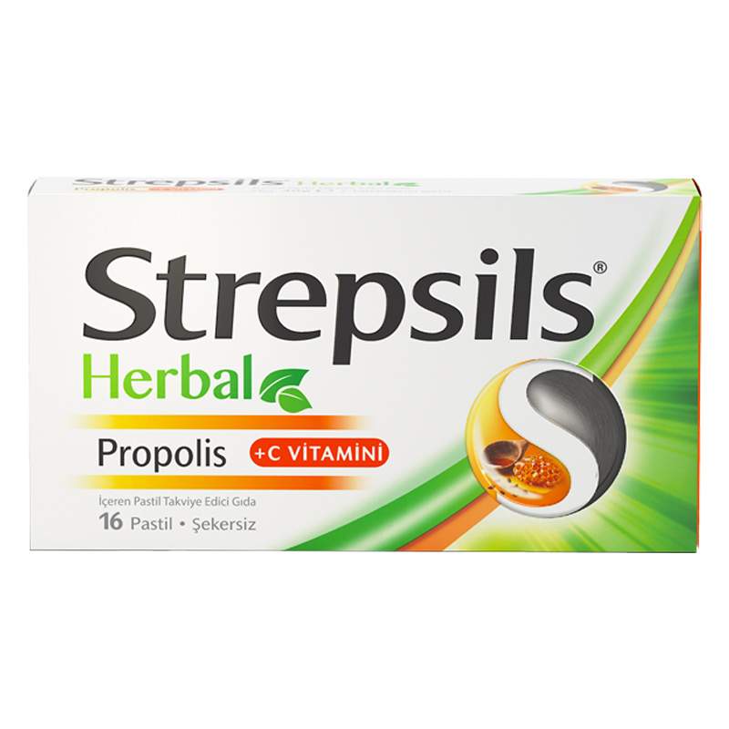 STREPSILS HERBAL PROPOLIS