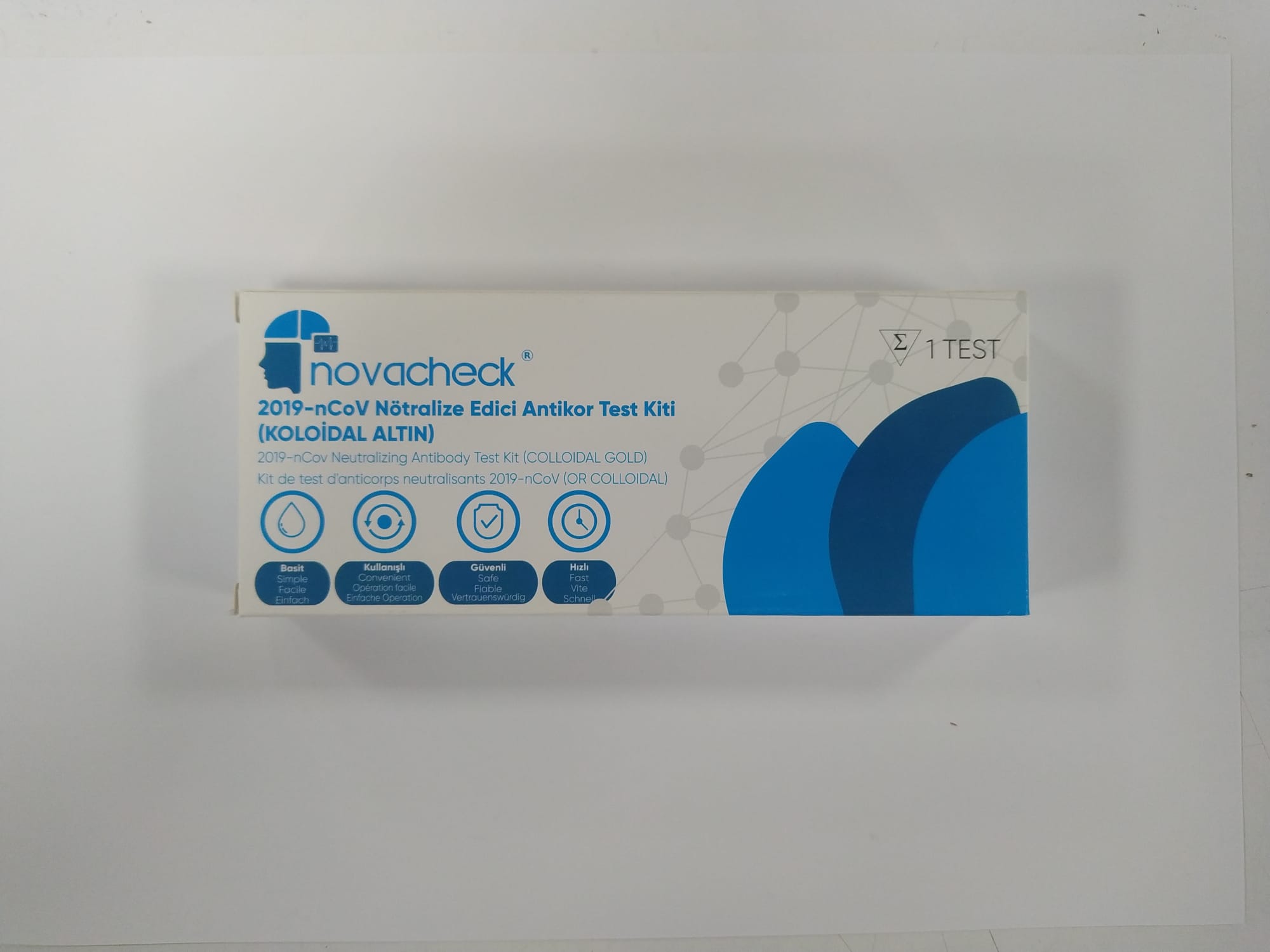 Novacheck Hızlı Notralize Antikor Test Kiti Tekli